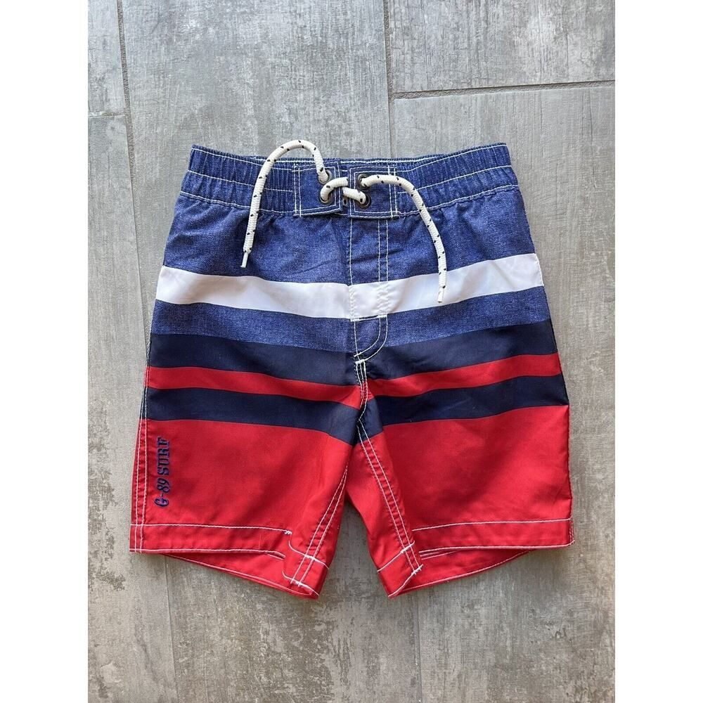 Baby Gap Swim Trunks Board Shorts Beach Mesh Lining Toddler Boys Summer 4T 4